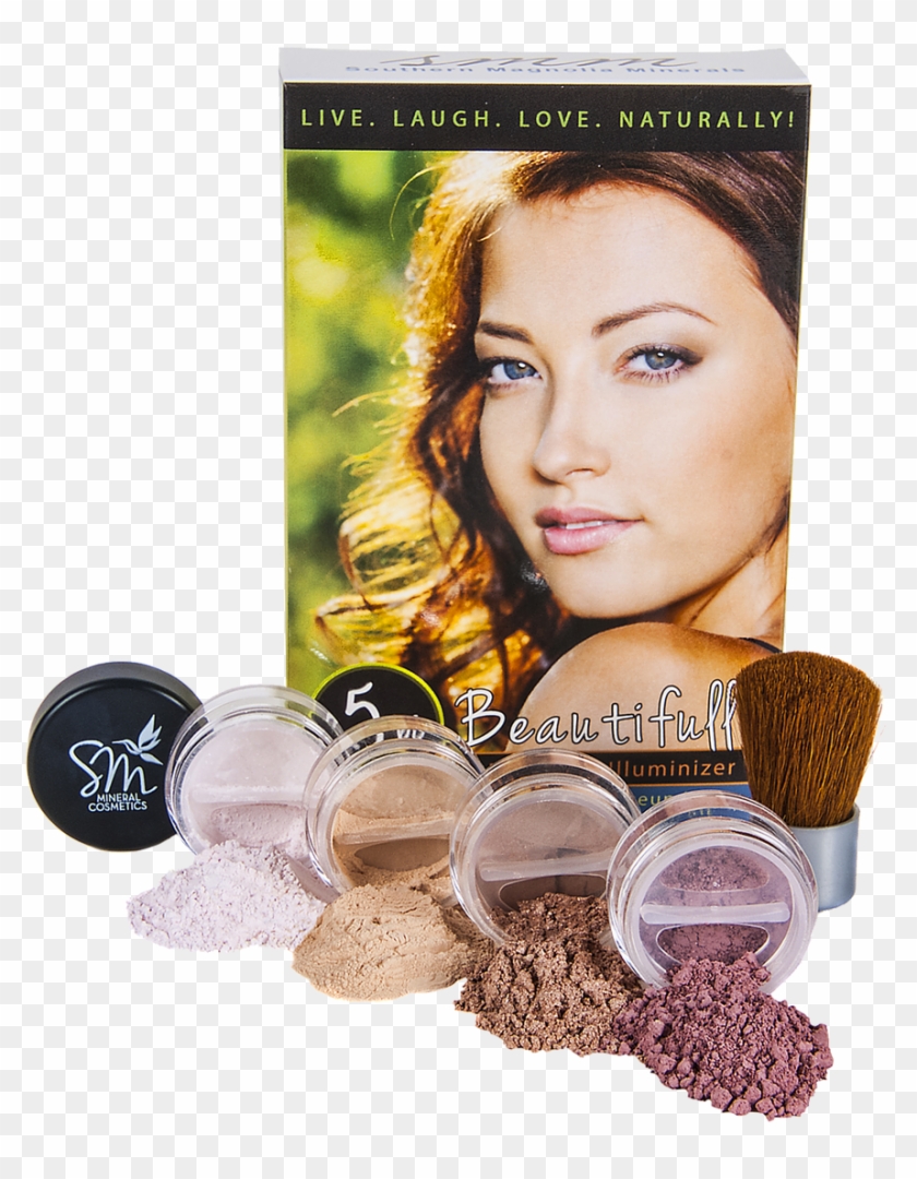 Beautifully Bare Skin Illuminizer Mineral Makeup Kit - Eye Shadow Clipart #2586008