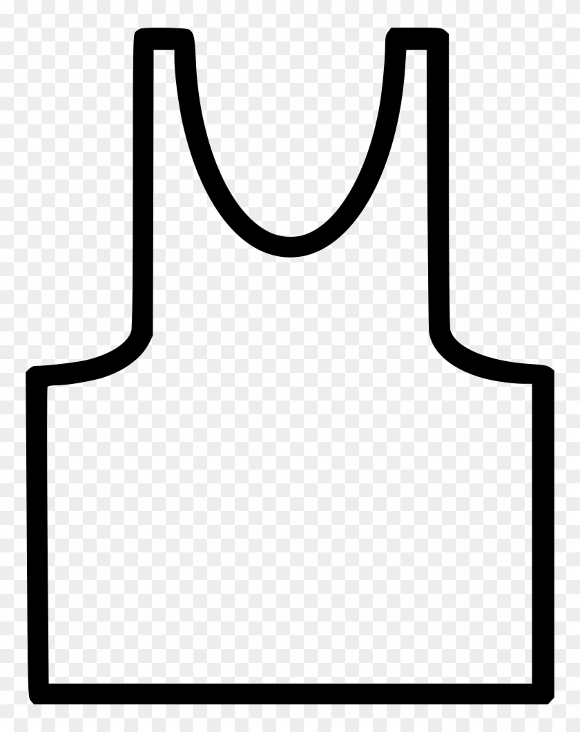 Cloth Under Shirt Vest Men Comments Clipart #2587314