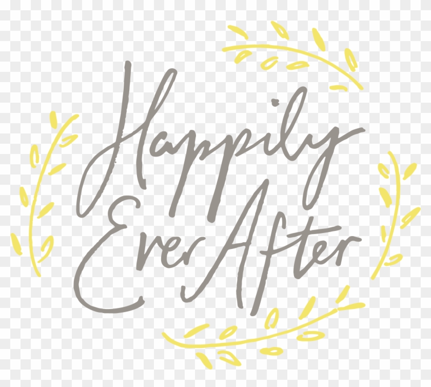 Online Pre-marital Coaching - Calligraphy Happy Ever After Clipart #2588035