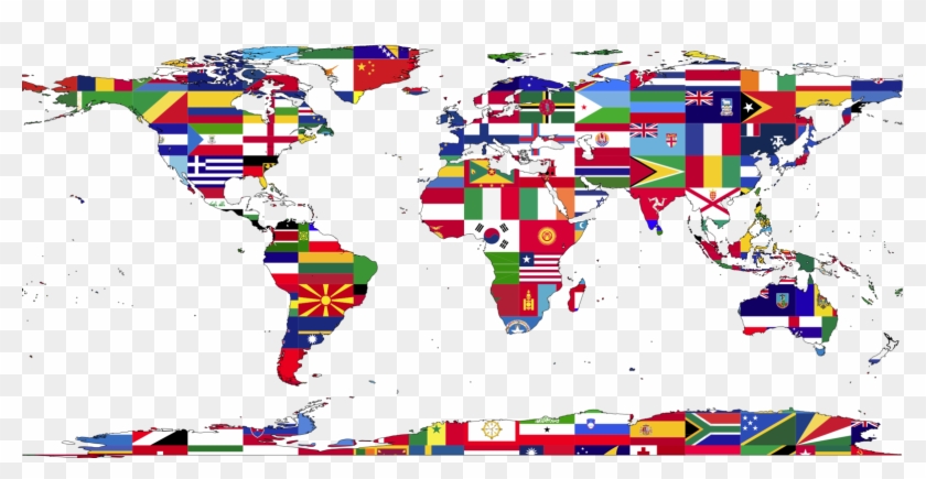 Country Clipart World Map - Go Find Yourself Travel - Png Download #2588199