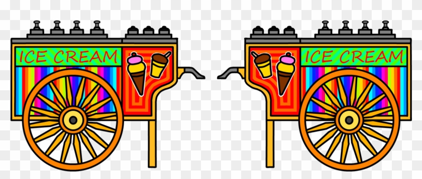 Clip Royalty Free Cart Clipart Sorbetero - Sorbetes Clipart - Png Download