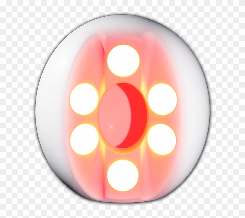 Red Light Effect Png Transparent Background - Circle Clipart #2588306
