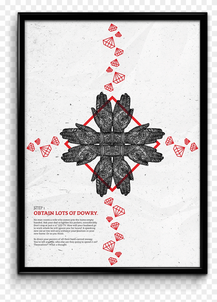 Drawing Posters Woman Empowerment - Magazine Design Of Dowry Clipart #2588361