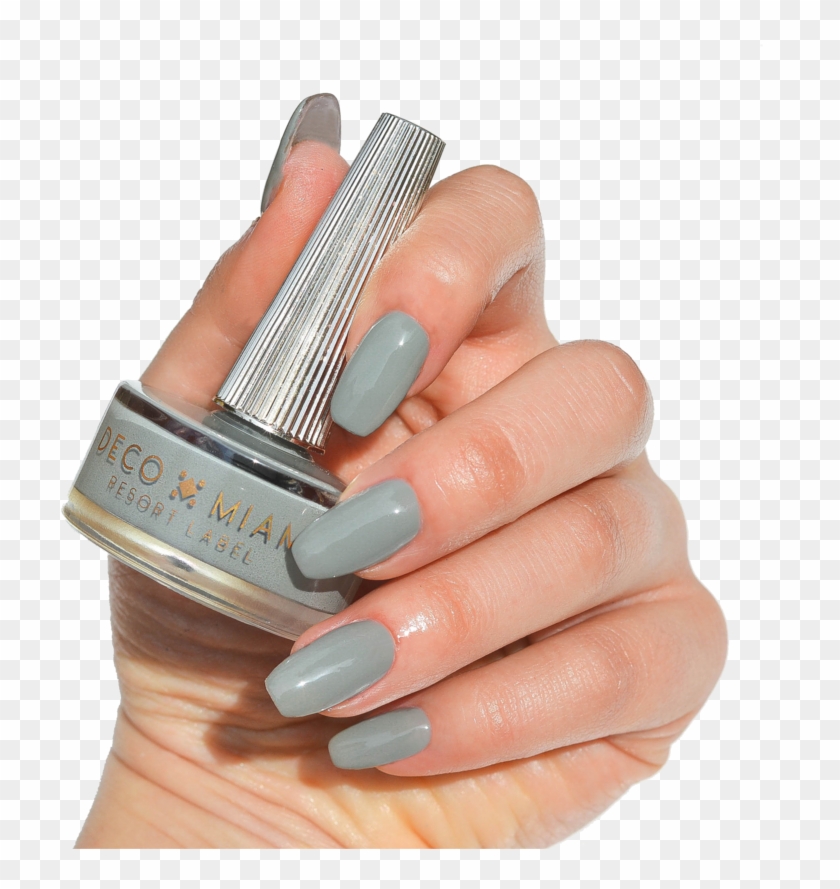 Deco Miami Nail Lacquer I'm Spiritual Light Swatch - Nail Polish Clipart