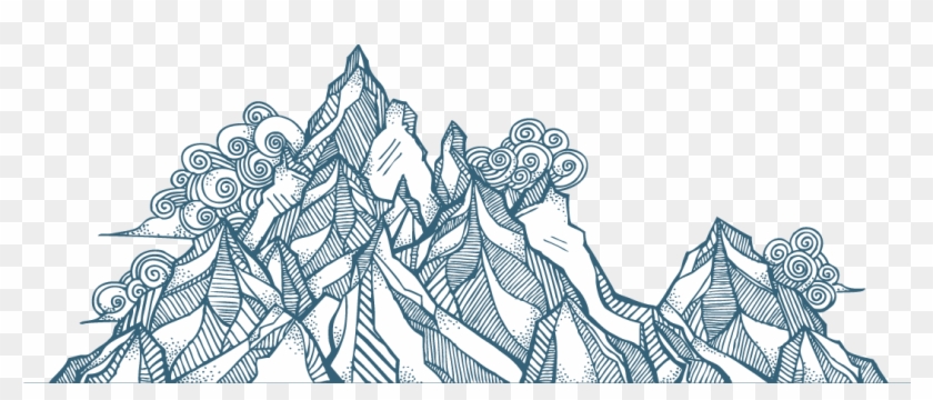 Mountain Top Png - Mountain Top Drawing Clipart