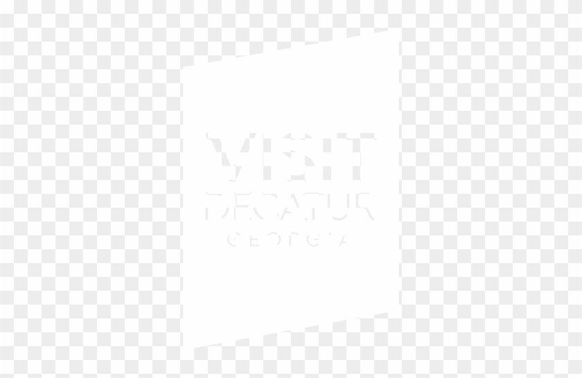 Visit Decatur Logo Wht V Sq - Graphic Design Clipart #2589256