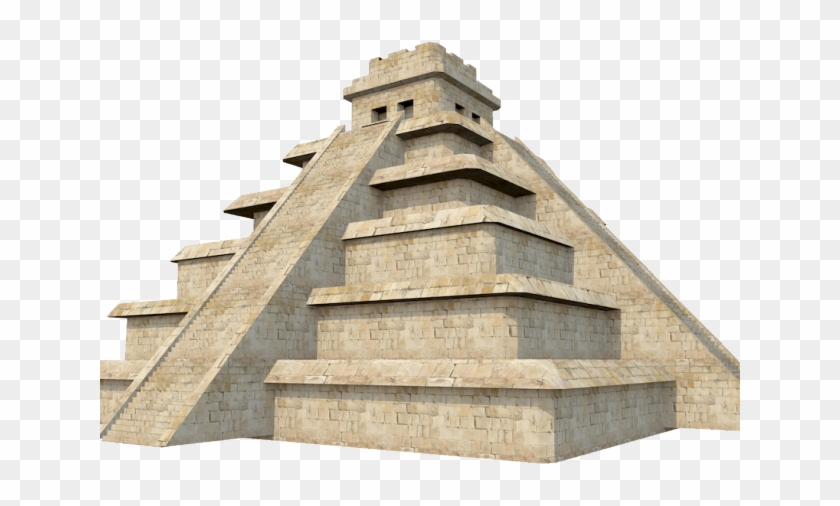 Aztec Clipart Egyptian Temple - Png Pyramid Aztec Transparent Png