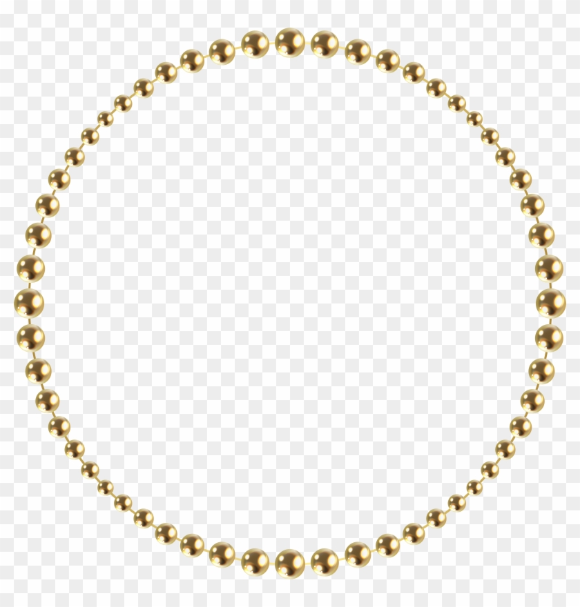 Pearl Clipart Gold Bead - Png Download #2589496