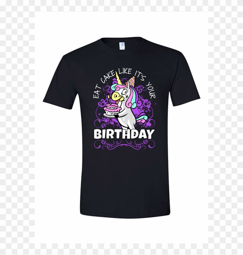 Eat Cake Like It's Your Birthday T-shirt Design - T Shirt Anthrax Clipart