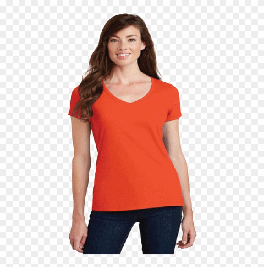 Garments / Ladies / Standard - Female Blank Grey T Shirt Clipart