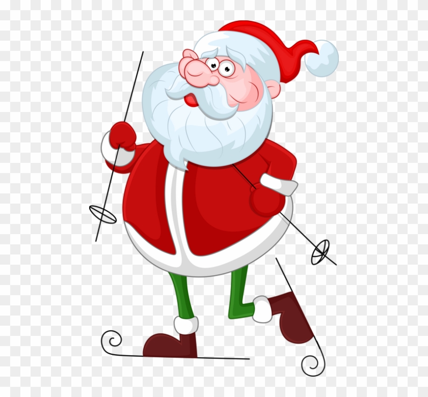 Xmas, Santa Clipart - Santa Claus Body Drawing - Png Download