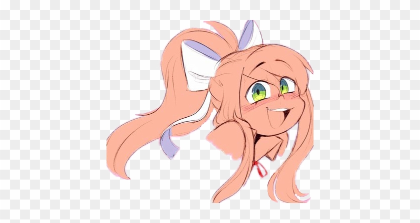 Monika Sticker - Cartoon Clipart