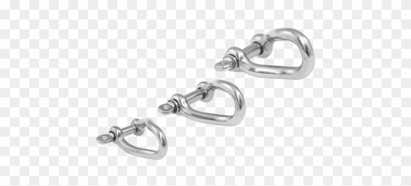 Strip Dee Shackles - Body Jewelry Clipart