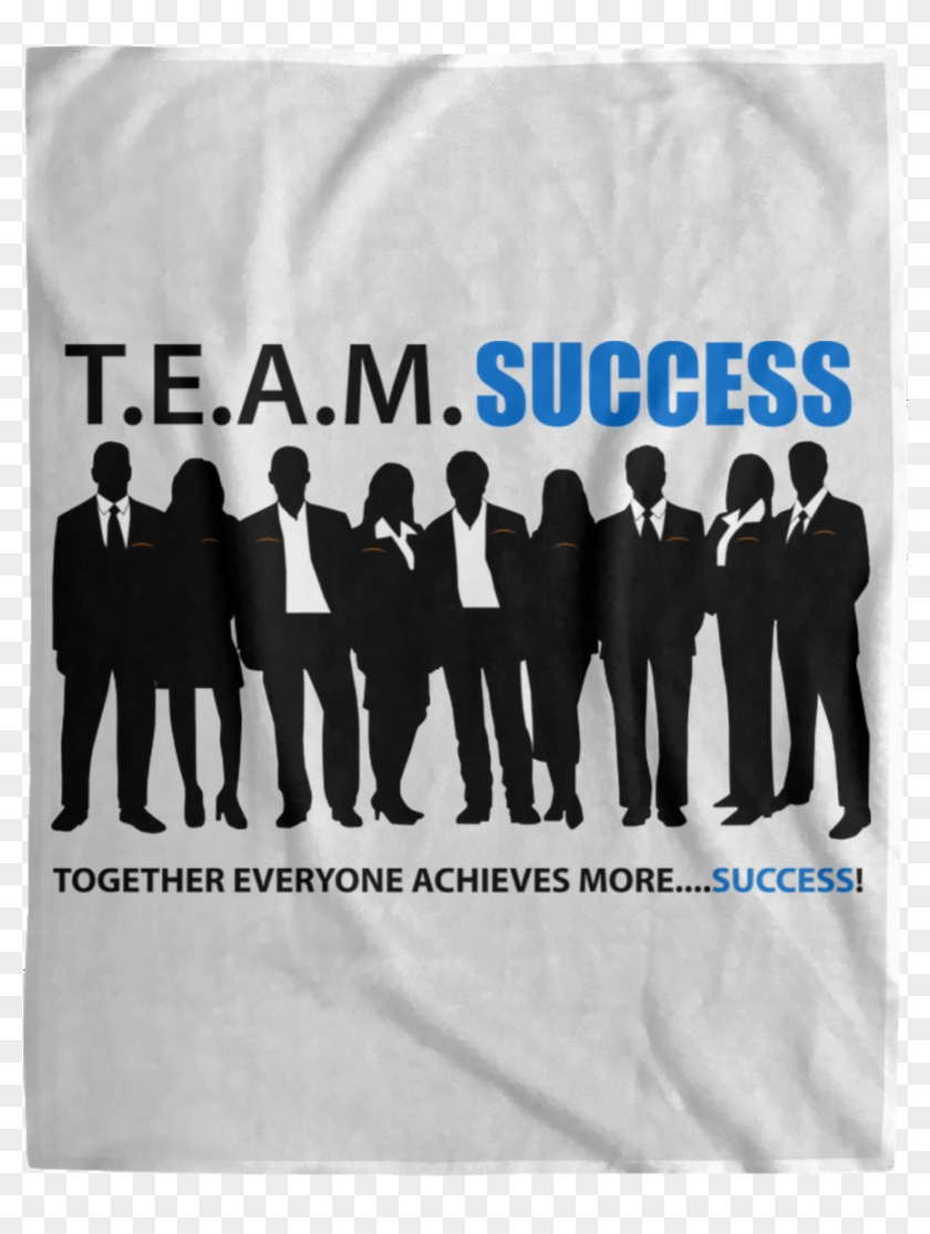 T - E - A - M - Success Extra Large Velveteen Micro - Business People Clipart