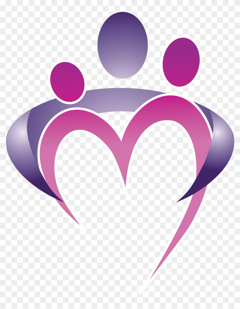 School, Family, Education, Pink, Heart Png Image With - Transparent Family Logo Png Clipart #2592097