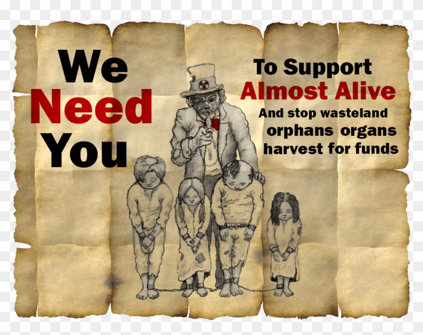 Support Almost Alive On My Patreon Page - Poster Clipart #2592383