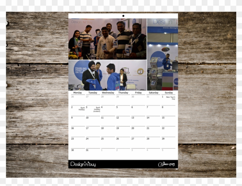Personalized Calendar - Paper Clipart