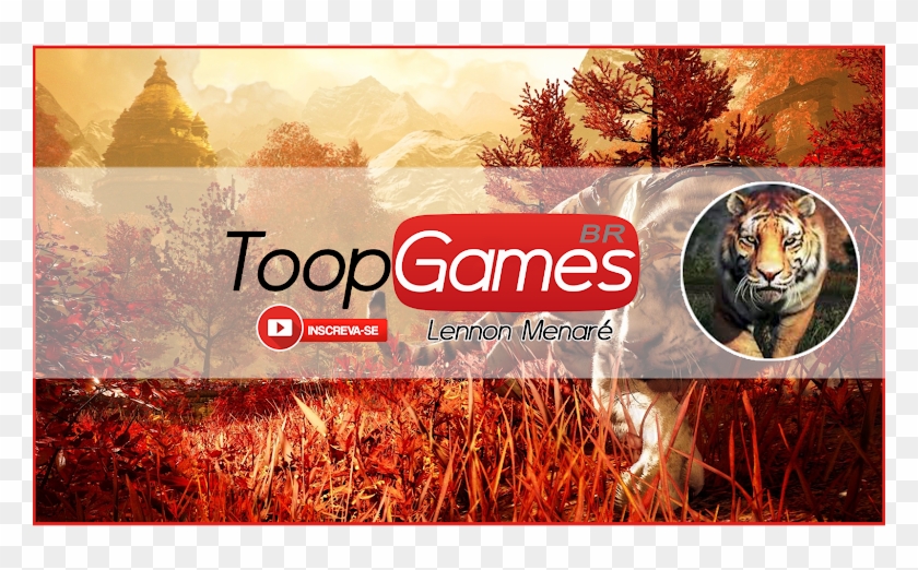 Toopgames Br Top Games, Últimos E Melhores Jogos, Novo - Tigre Do Far Cry 4 Clipart