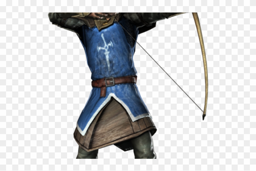 Archery Png Transparent Images - Knight With Bow And Arrow Clipart