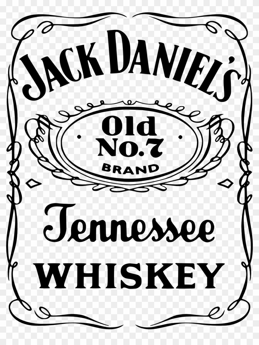 Jack Daniels Bottle Silhouette - Shefalitayal With Regard To Blank Jack Daniels Label Template