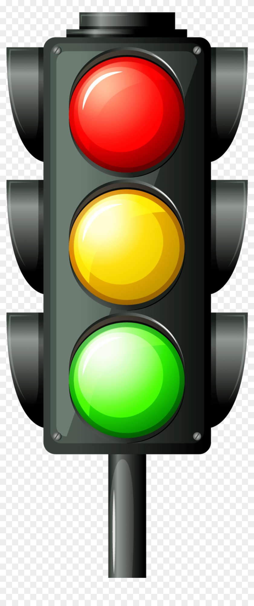 Traffic Light Png Images Free Download - Flash Card Of Traffic Lights Clipart #2593700