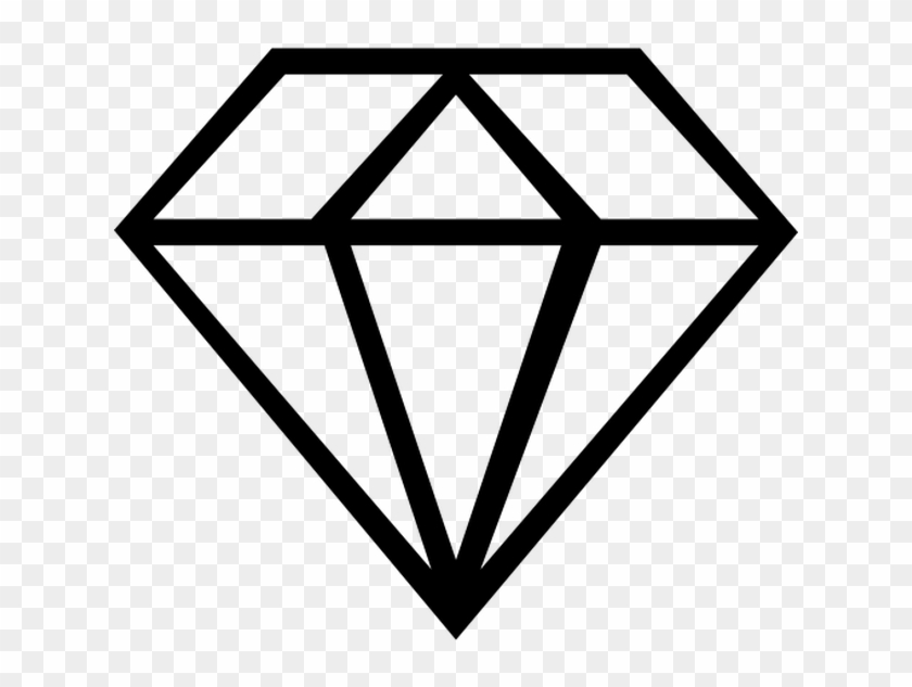 Diamond Free Vector Icon Designed By Sherzod Mirzaakhmedov - Diamond Pictogram Clipart #2594546