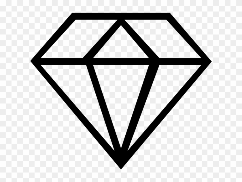 Diamond Free Vector Icon Designed By Sherzod Mirzaakhmedov - Diamond Pictogram Clipart