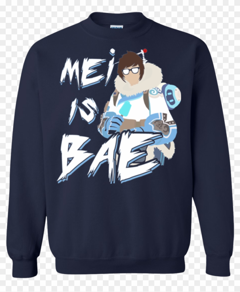 Overwatch Shirts Mei Is Bae Hoodies Sweatshirts - T-shirt Clipart