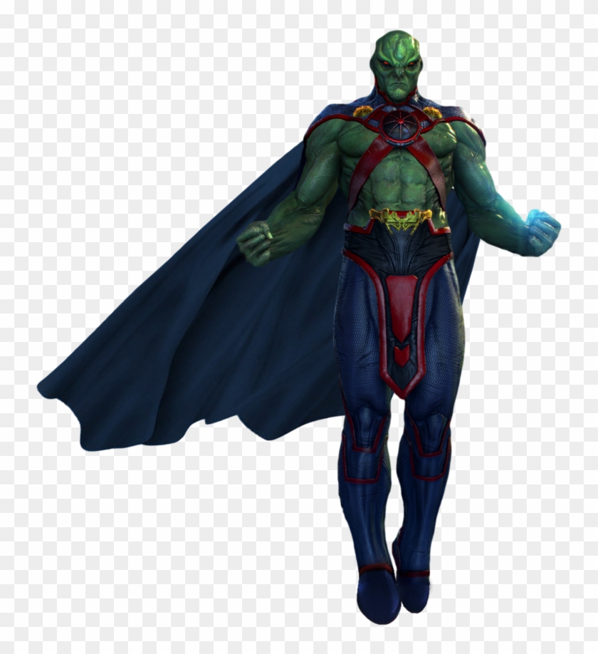 Martian Manhunter Injustice 2 Png , Png Download - Martian Manhunter Full Body Clipart #2595102