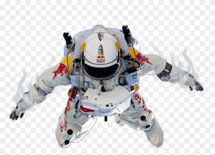 Free Png Red Bull Felix Baumgartner Png Image With - Felix Baumgartner Lancio Clipart