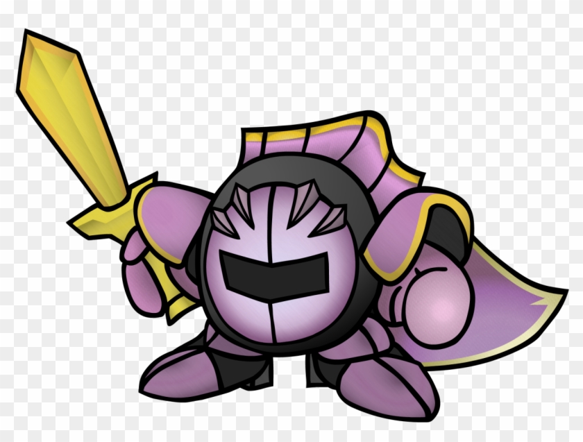 Nes Meta Knight Really Proud Of This One, He Was An - Cartoon Clipart