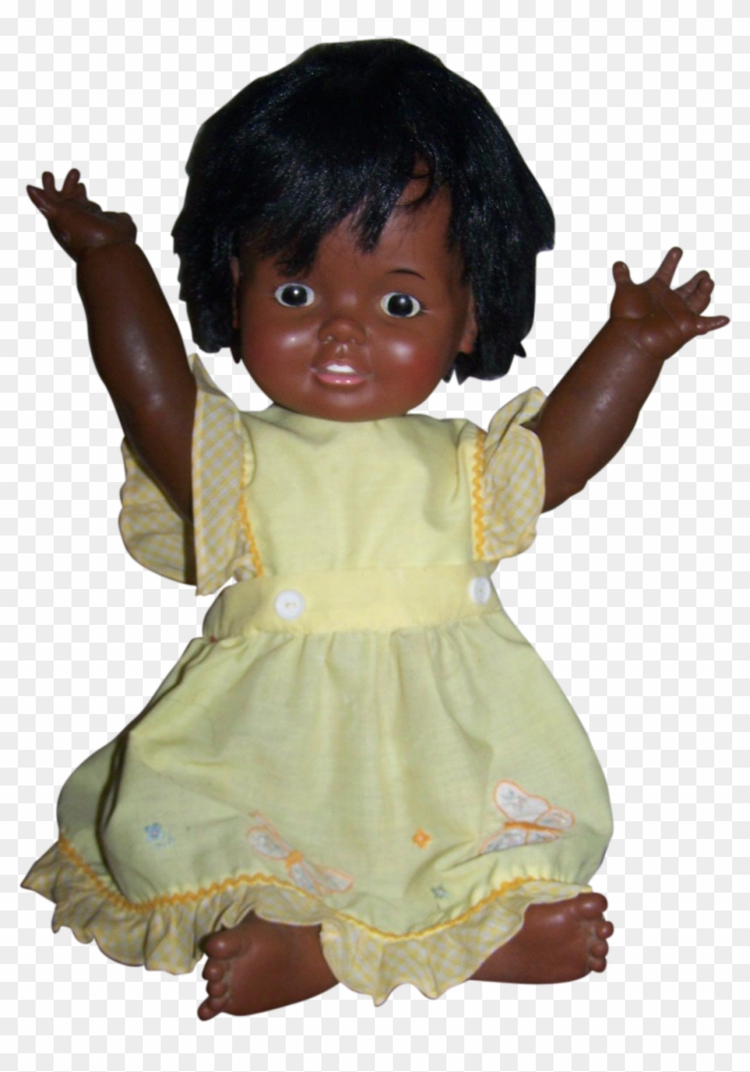 Afro American/black Ideal Baby Crissy , Png Download - Doll Clipart #2595925