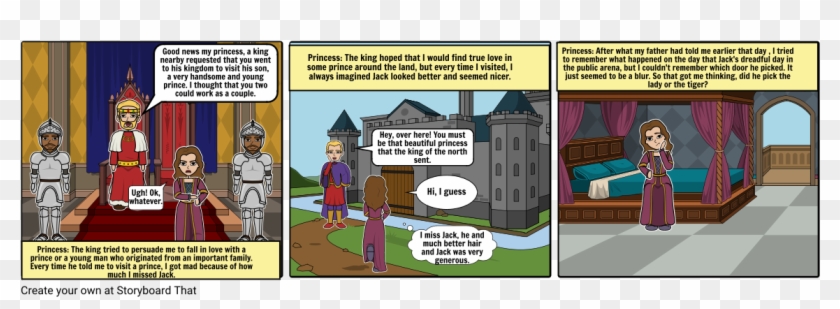 The Lady Or The Tiger Pdf Transparent Background - Lady Or The Tiger Scene Clipart