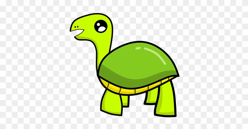 Tortoise Turtle Cartoon - Cartoon Clipart