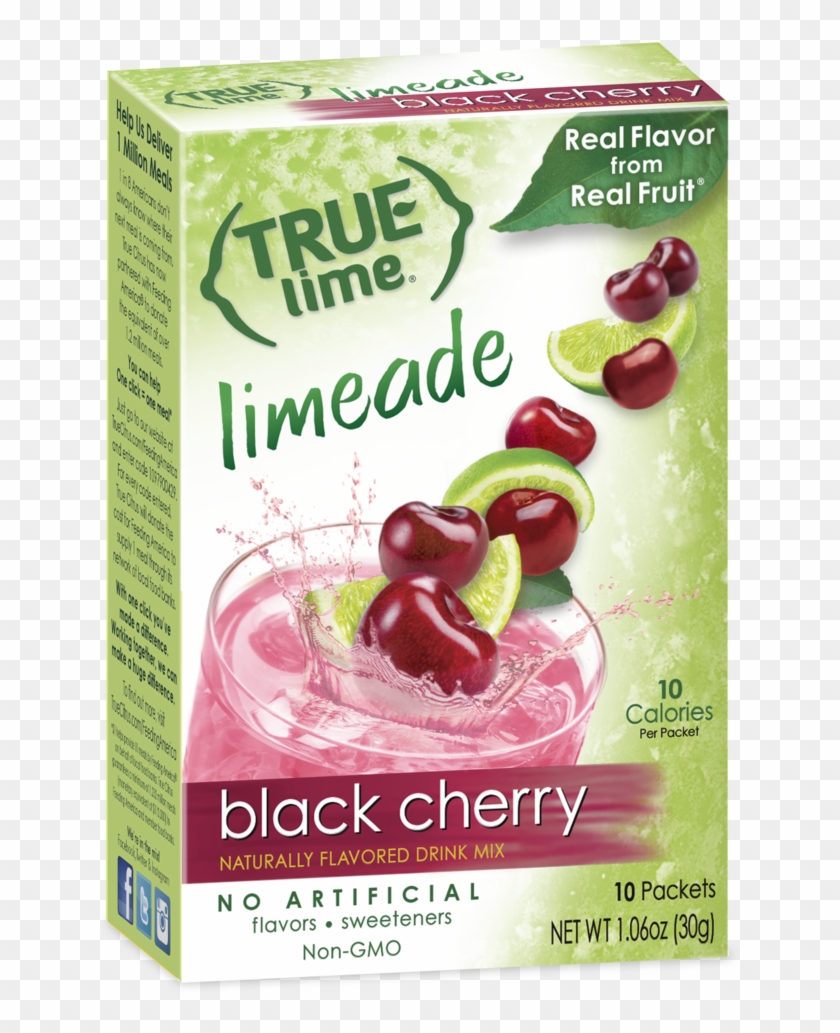 True Lime Black Cherry Limeade - Citrus Clipart