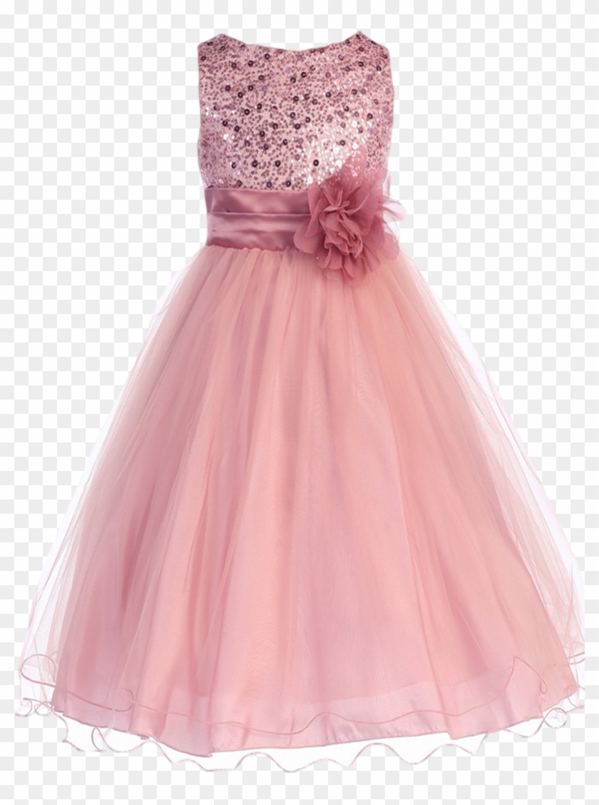 Girls Party Dresses - Cocktail Dress Clipart #2596271