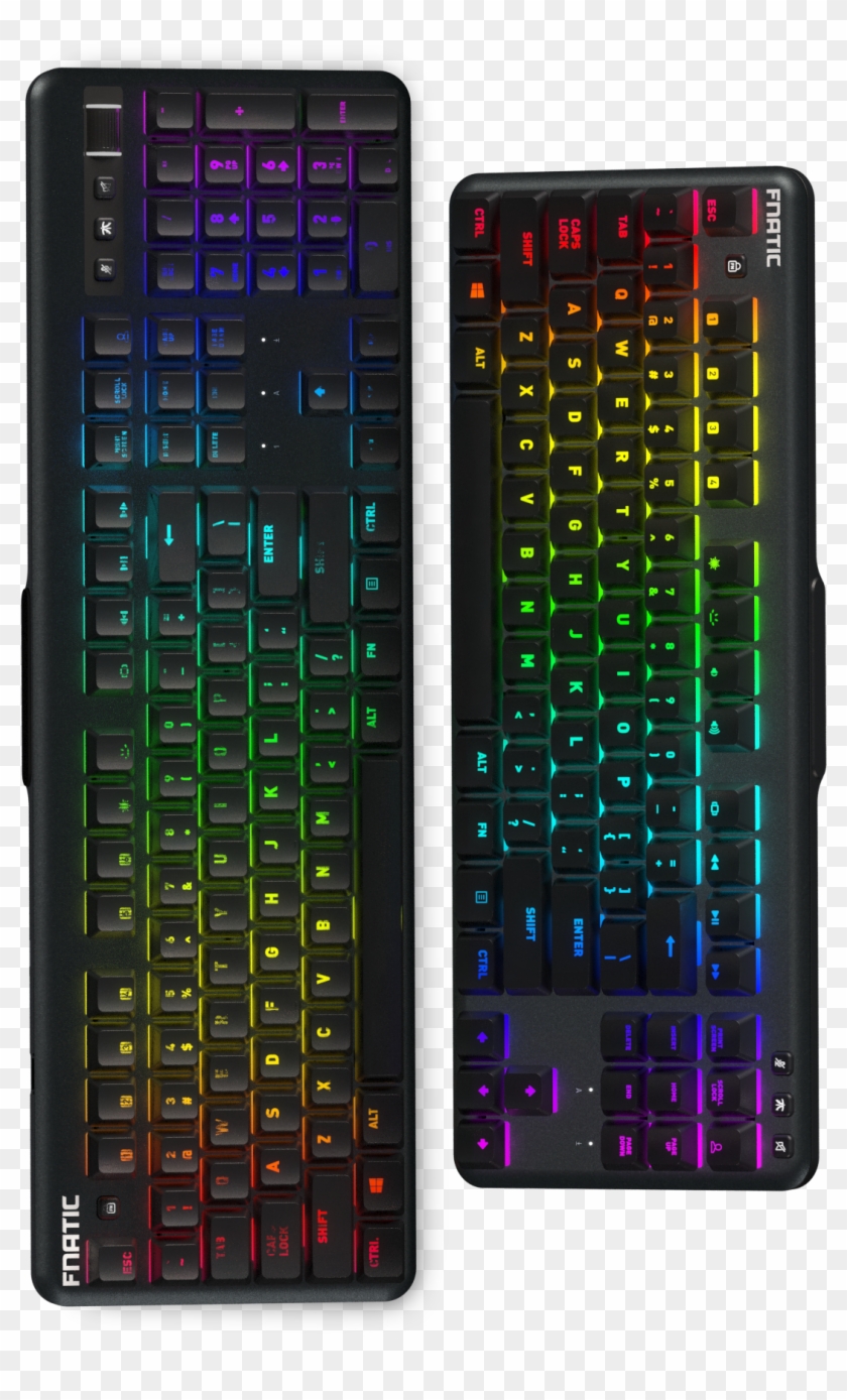 Fnatic Mini Streak Professional Esports Wired Gaming - Computer Keyboard Clipart #2596362