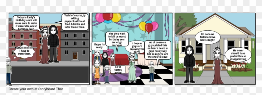 The Jealous Girl - Cartoon Clipart