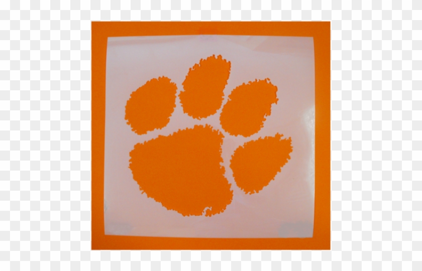 Clemson Tiger Paw Clipart
