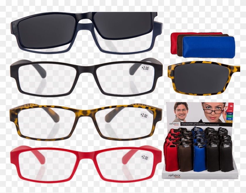 945 X 709 8 0 - Reading Glasses With Magnetic Sunglasses Clipart #2597051