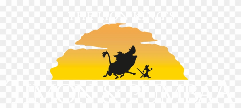 The Lion King's Timon & Pumbaa - Timon And Pumba Logo Clipart #2597280