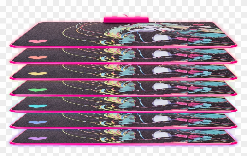 The Draconem Rgb Hatsune Miku Edition Is Designed With - Airsoft Gun Clipart #2597610