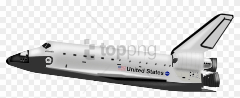 Free Png Download Space Shuttle Atlantis Png Images - Space Shuttle Transparent Background Clipart