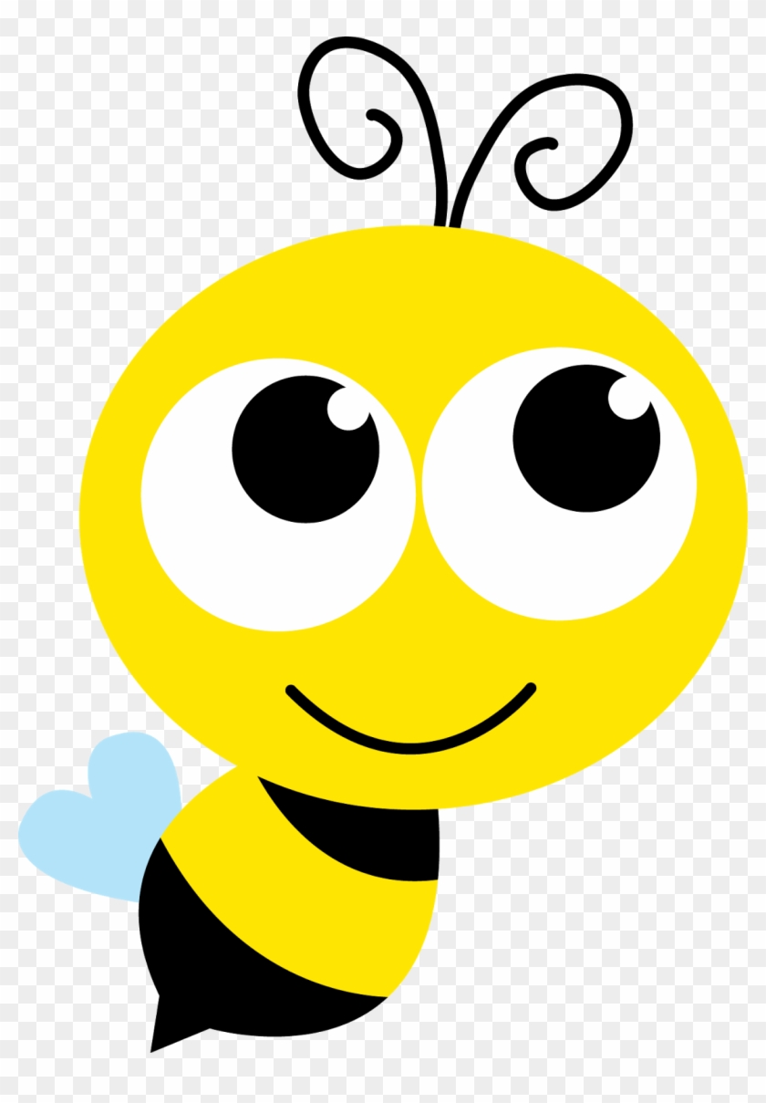 Bee Clipart Face - Abelha Minus - Png Download #2598573