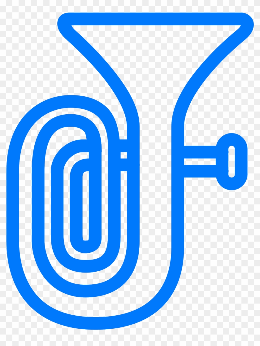 Png Library Library Drawing Music Clip Art Clarinet - Easy To Draw Tuba Transparent Png