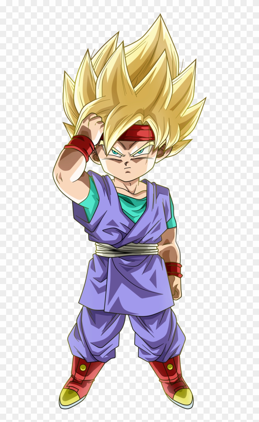 Junior Dragonball Png - Dragon Ball Goku Jr Ssj Clipart