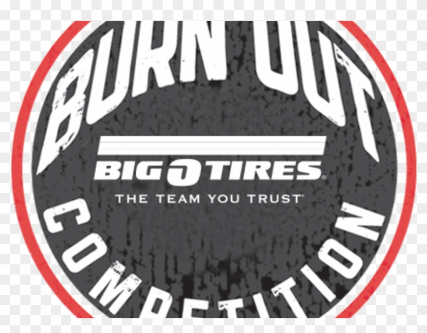 Big O Tires Sponsors The Burnout Competition Springfield, - Circle Clipart #2599321