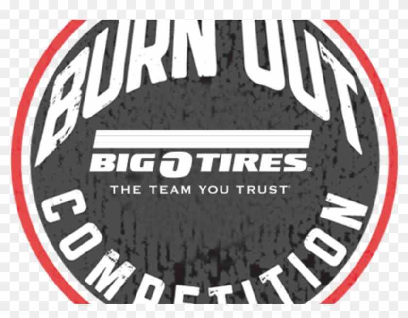 Big O Tires Sponsors The Burnout Competition Springfield, - Circle Clipart