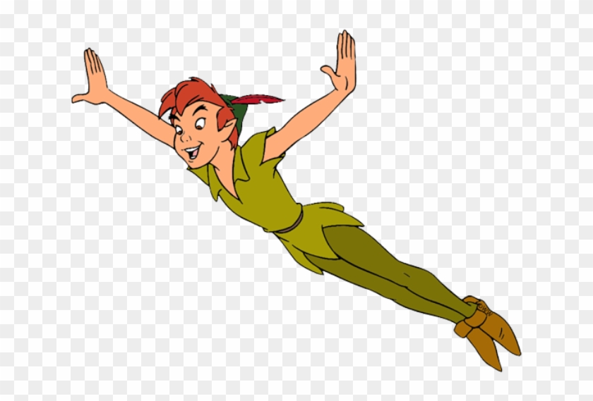 Peter Pan Peter Pan 7 Png - Disney Peter Pan Flying Clipart #2599528