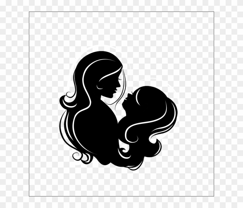 Mother And Child Silhouette Png Clipart